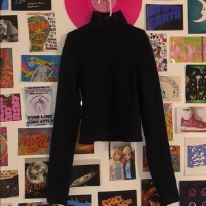 Brandy Melville - John Galt Zip Up Crop Jacket